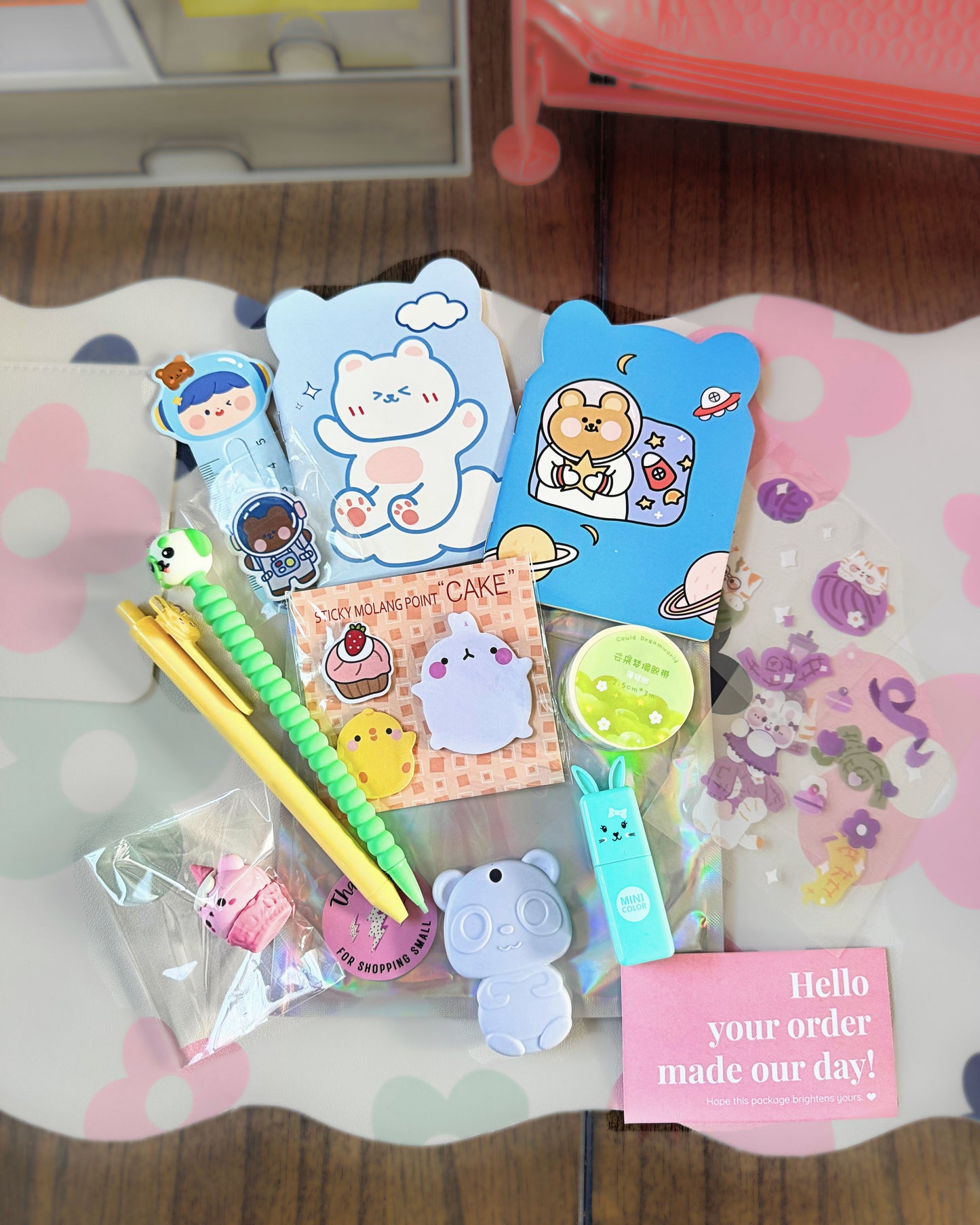 Mini Kawaii Stationary Set