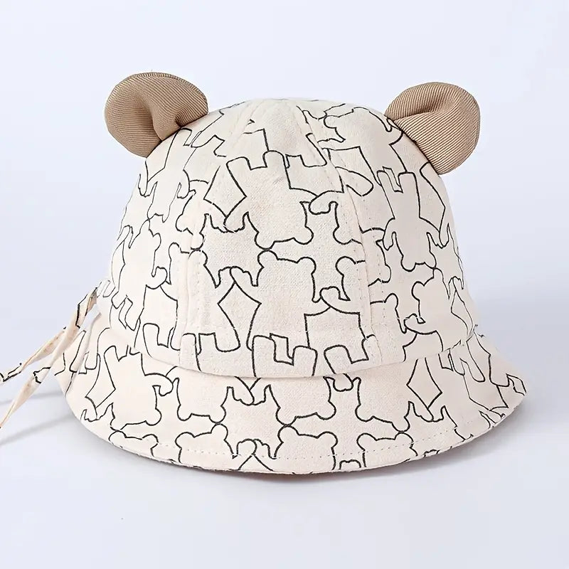 Toddler Bear-Ear Bucket Hat