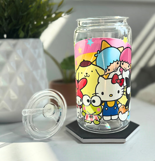 Plastic Tumbler- Sanrio Friends