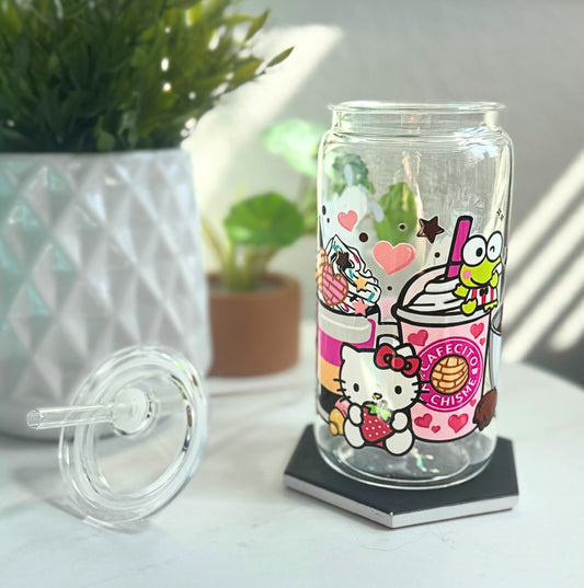 Plastic Tumbler- Hello Kitty and Friends Coffee