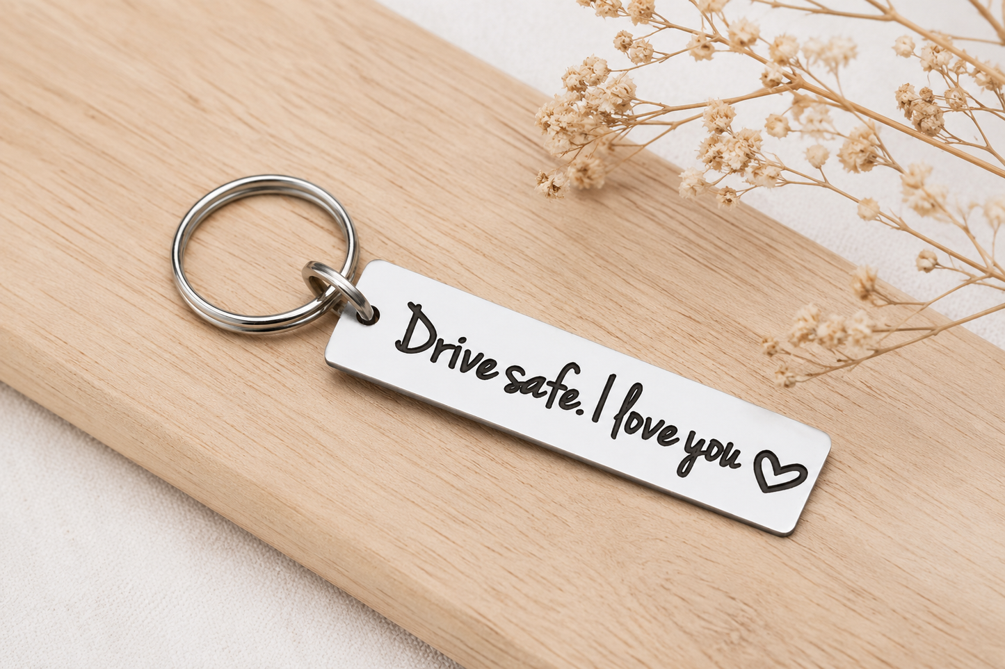 Drive Safe Love Tag