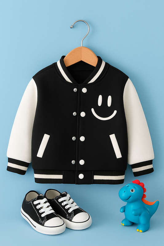 Little Trendsetter Varsity Jacket