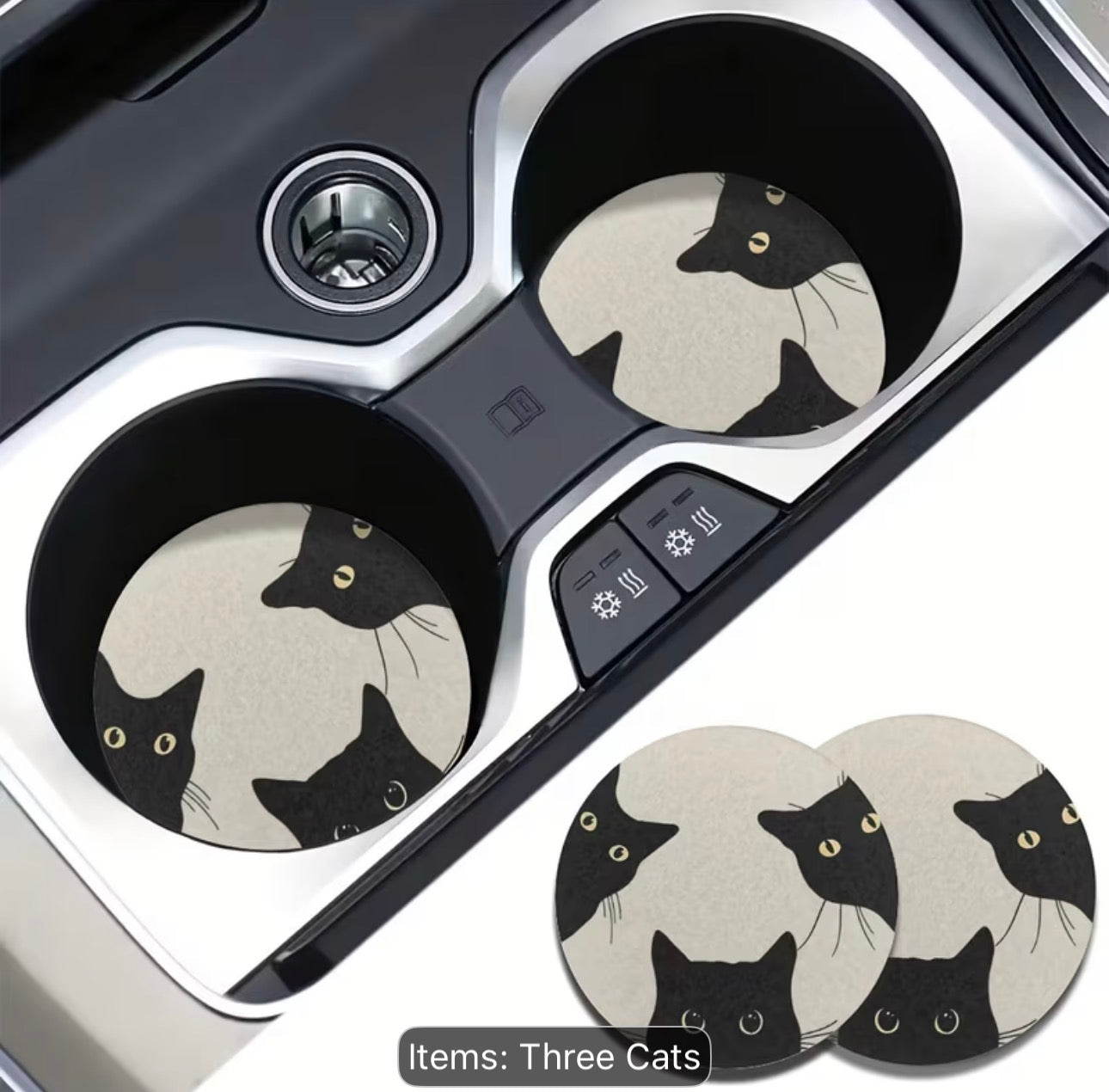 Car Coasters (pair)