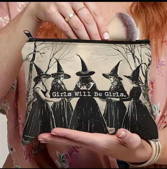 Girls Will Be Girls Zipper Pouch