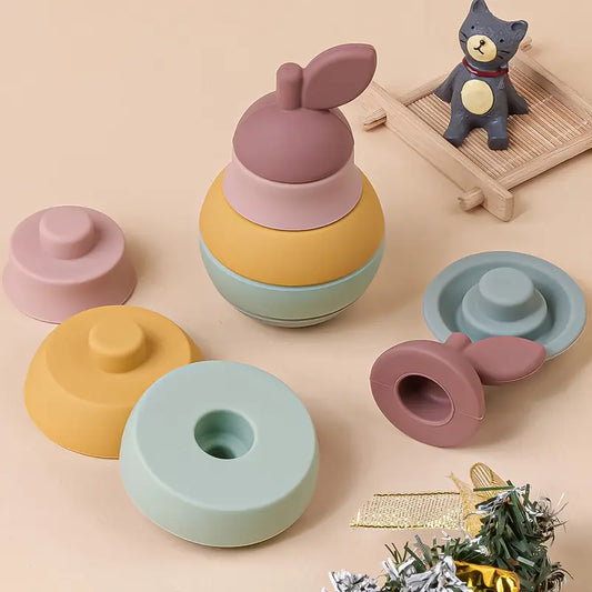 Sweet Stacks Silicone Pear